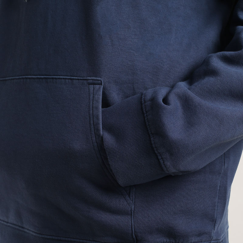 мужская синяя толстовка Carhartt WIP Hooded Verse Patch Sweat I030639-enzian - цена, описание, фото 3